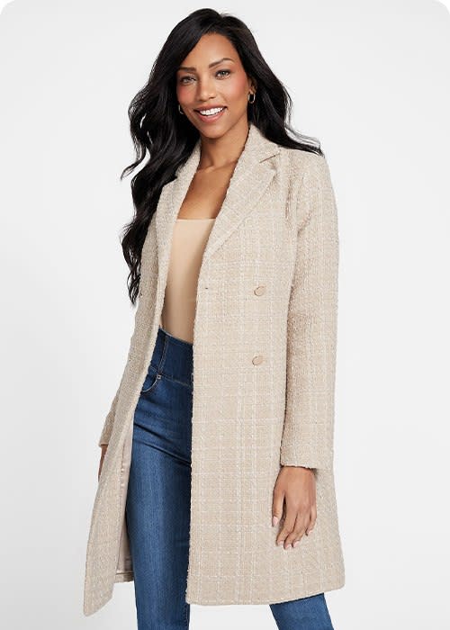 Women s Jackets Outerwear GUESS Factory